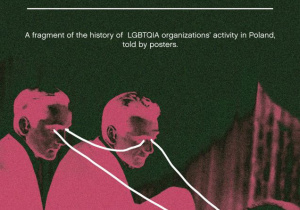 Plakat promujący muzeum LGBT+